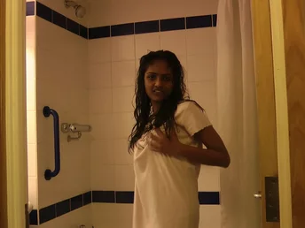 Steaming Girl Divya fingering her wet unshaved Indian pussy