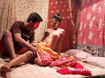 Indian Bhabhi Less Her Devar In all directions Homemade Fledgling Porno