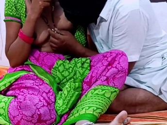 Indian Village Couple Homemade Telugu voice talking Posterior wind Fuking