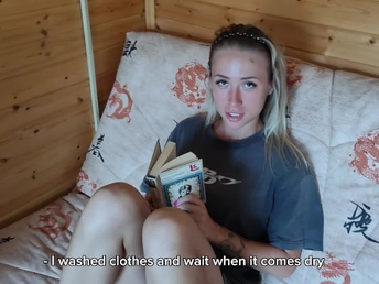 Leksa Biffer's cock-squeezing vag crammed with spunk after a red-hot POINT OF Look home intrusion
