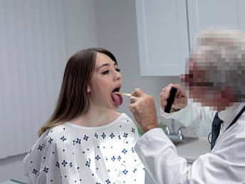 Virginal nubile Jay Squad gets a secret medical approach from her doctor