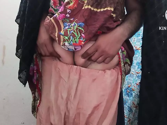 HARDCORE Pakistani Tailor Swallowing Milk From His Huge-titted Woman Client Before Boning Her Rump With Clea