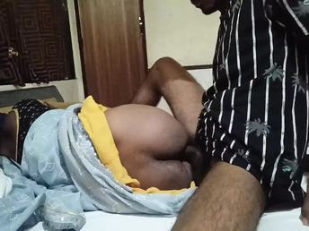 Desi aunty in pantyhose bangs youthfull fellow with a hefty pink cigar in a super-fucking-hot faux penis sesh