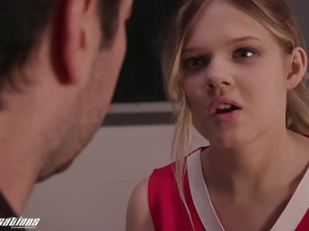 New Sensations - Blonde Nubile Cheerleader Went Man sausage Ultra-kinky (Coco Lovelock)