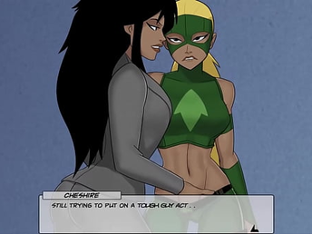 DC comics Something Unlimited Part 52 Cheshire and Artemis playtime