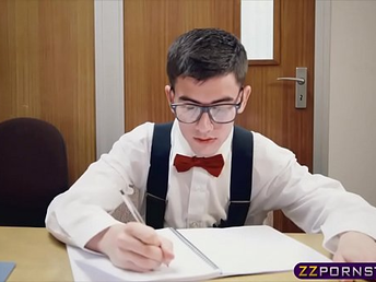 Warm cheerleader fucks with the bore fellow of the class