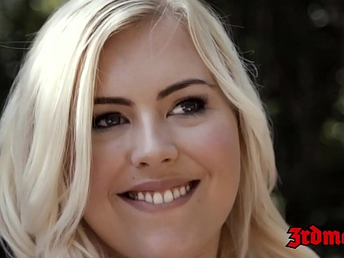 Bi-racial deep inserting with BBC and blonde cutie