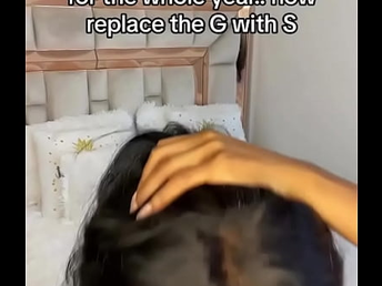 Black Cheerleader sucking BWC