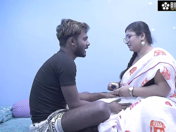 Kinky school girl gets naughty with her Indian professor on Instructor instructs her how to poke