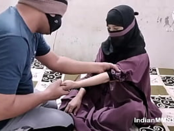 Watch Shabnam and Khan Baba get super-hot and mighty in this Indian Hijab Fuck-a-thon