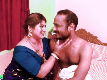 Witness how this huge-titted Indian nymph gets humped rock-hard by her poor paramour!