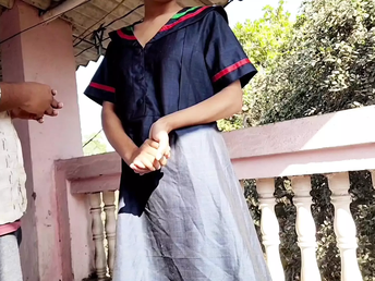 Desi maid gets nailed doggy-style by her boss while chief witnesses in Hindi