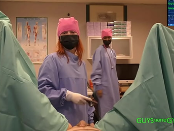 The Jizm Clinic Extraction #5 - Therapist Tampa Handled By Chick Nurses