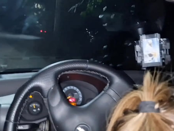 Sexo Dentro Do Carro Em Uma Rua A Noite Com Pessoas Passando - Thai Camargo ( Completo no RED )