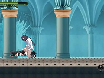 Guy having sex in Uncle stocking in another world fresh manga porn game vid