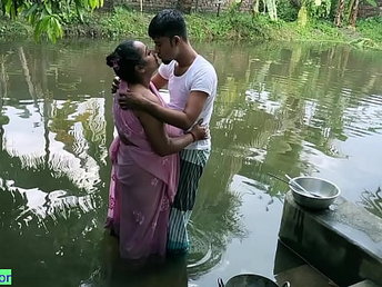 Tarpita added to Hasikul's hot anal sex punt with foaming at the mouth Boudi away