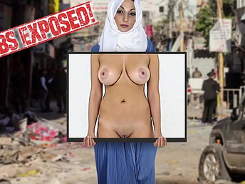 I picked nigh a Muslim prostitute on rub-down the street added to tore her taut gash apart