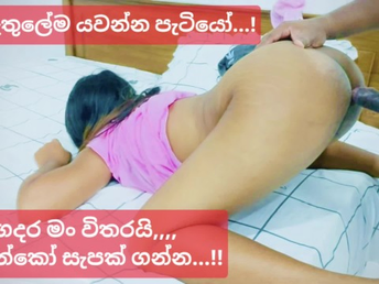 Step-Aunt-in-law Rock-hard Wallop gets the brush tight pussy lip with hot creampie