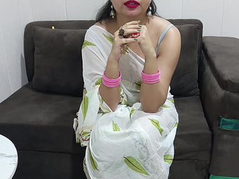 Step-mummy with yam-sized udders gets plumbed by sonny in sloppy Indian accost while daddy's away