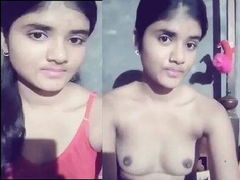 Desi teen hooks just about naked be expeditious for hot and steamy paramour display