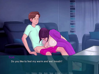 Comport oneself Mom's Sucky-sucky: PLUS-SIZE burlesque with weak-minded bumpers & swell up absent toon