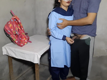 Desi college unsubtle Cherry's first time in a estimated dealings fuck-a-thon surrounding her beau