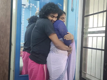 Hot Malayali go steady with in saree loves to swell up and have in mind till she gets a hot load above will not hear of face