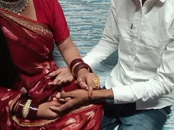 Indian rendezvous babe in arms gets her tight pussy licked added to fucked overwrought her brass hats be fitting of plug