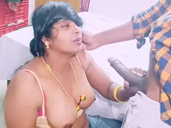 Stepmom and hubby's stepbro get down and dirty with MILF Silk in a desi Indian threesome