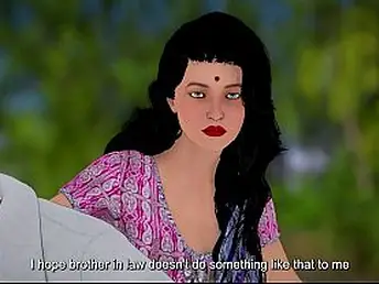 Hot Desi Bhabhi gets drilled firm by Brutha-in-law's Hindi audio measurement enervating a morose tackle & getting a cumshot