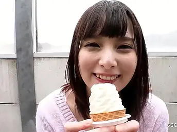 Wait for Mihono Sakaguchi's First-ever POV Blowjob with young, barely legal teen in hot Asian action!