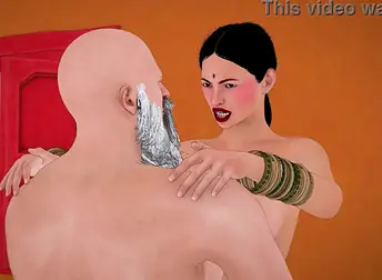 Horny Indian bhabhi gets fucked wide of her parent-in-law in a 3D instalment