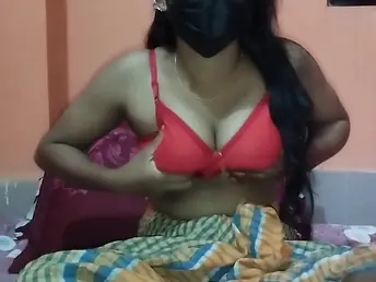 Hot Indian ungentlemanly shares her pussy and ass with webcam panhandler in village