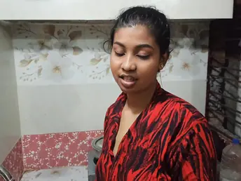 Desi step-sister with Indian step-bro to love making homemade love layer