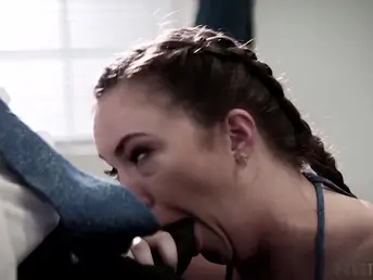 Tyler Knight and Maddy Oreilly obtain their asses drilled off out of one's mind a BBC at someone's skin doctor's slot